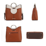 MKF Kylie Top Handle Satchel by Mia K - p3 Boutique