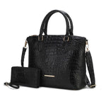 MKF Liora Croc Embossed Tote and Set by Mia K - p3 Boutique