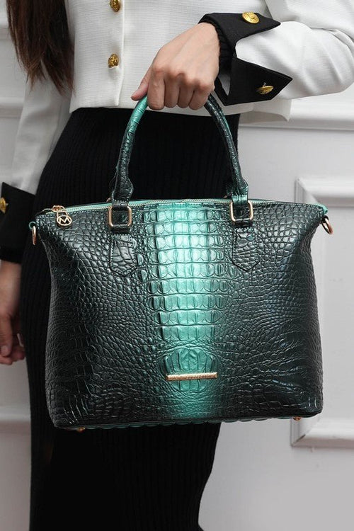 MKF Liora Croc - Embossed Tote Bag by Mia K - p3 Boutique