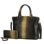MKF Liora Croc - Embossed Tote Bag by Mia K - p3 Boutique
