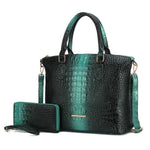 MKF Liora Croc - Embossed Tote Bag by Mia K - p3 Boutique