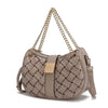 MKF Solari Braided Chain Shoulder Bag by Mia K - p3 Boutique