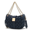 MKF Solari Braided Chain Shoulder Bag by Mia K - p3 Boutique