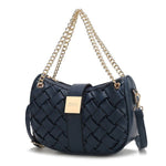 MKF Solari Braided Chain Shoulder Bag by Mia K - p3 Boutique