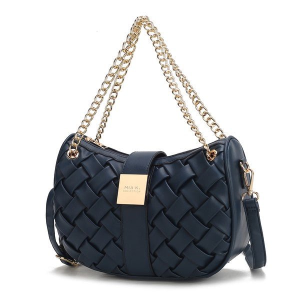 MKF Solari Braided Chain Shoulder Bag by Mia K - p3 Boutique