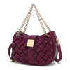 MKF Solari Braided Chain Shoulder Bag by Mia K - p3 Boutique
