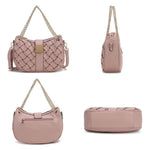 MKF Solari Braided Chain Shoulder Bag by Mia K - p3 Boutique
