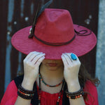 Multi - Colored Turquoise and Wood Stretch Bracelet - p3 Boutique
