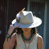 Natural Turquoise Chunk on Cuff Ring - p3 Boutique