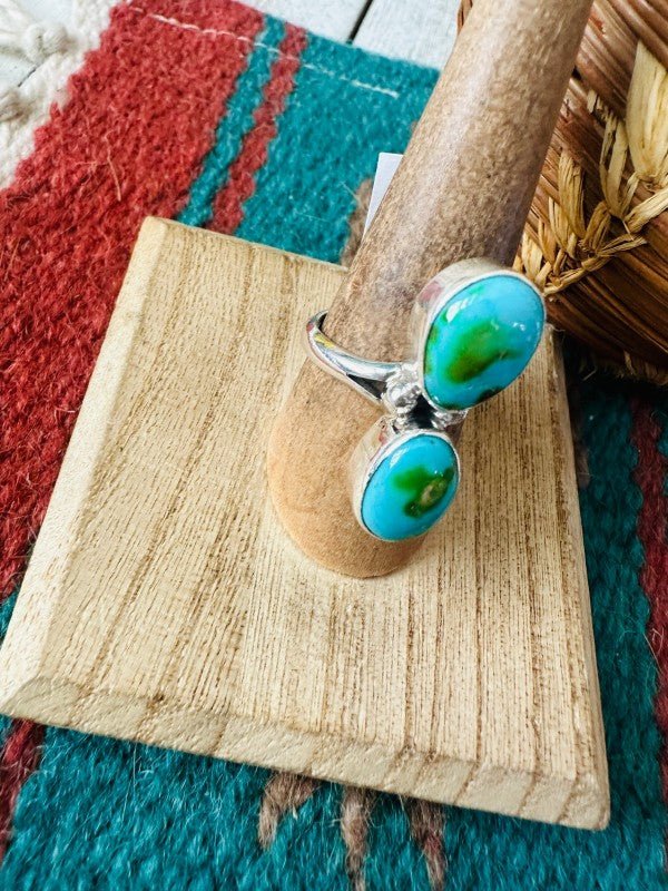 Navajo Sonoran Mountain Turquoise & Sterling Silve - p3 Boutique