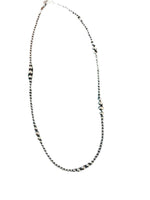 Navajo Sterling Silver Pearl Beaded 18” Necklace - p3 Boutique