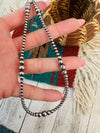 Navajo Sterling Silver Pearl Beaded 18” Necklace - p3 Boutique