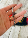 Navajo Sterling Silver & Spiny Oyster Beaded 20” N - p3 Boutique