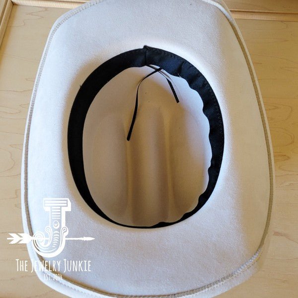 Peacock Guinea Feather&Turq Slab Haband Choice Hat - p3 Boutique