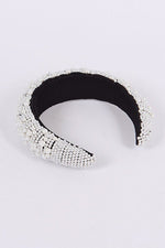Pearl Studs Statement Puffy Headband - p3 Boutique