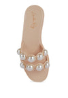 Pearla Faux Pearl Detail Jelly Flats - p3 Boutique