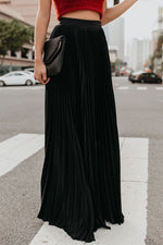 Pleated maxi skirt - p3 Boutique