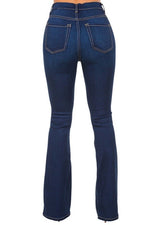 Raylene Boot Cut Jean in Dark Denim - p3 Boutique