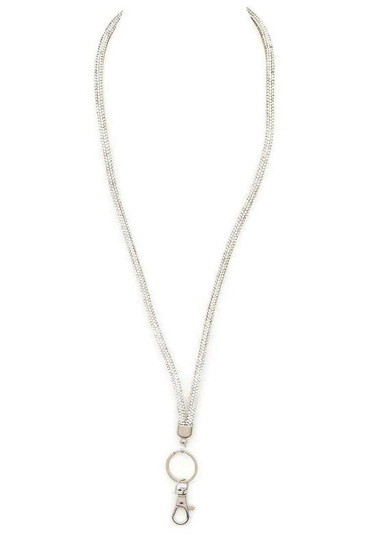 Rhinestone Sparkle Landyard - p3 Boutique