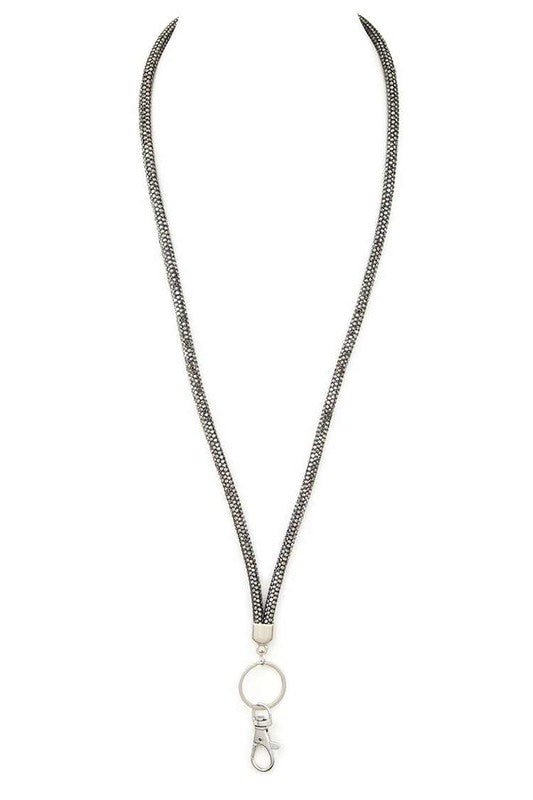 Rhinestone Sparkle Landyard - p3 Boutique