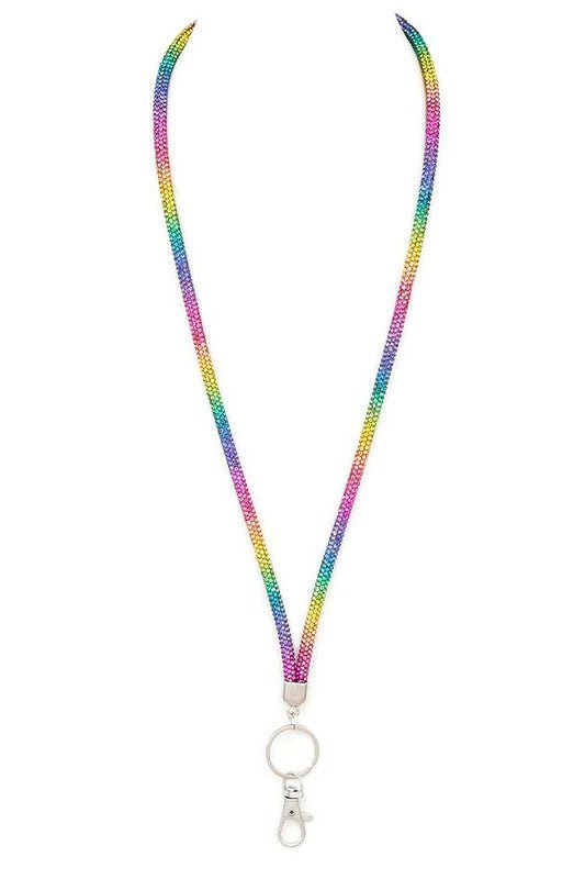 Rhinestone Sparkle Landyard - p3 Boutique