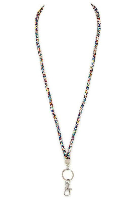 Rhinestone Sparkle Landyard - p3 Boutique
