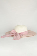 RIBBON BAND STRAW HAT - p3 Boutique