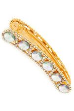 ROUND RHINESTONE HAIR CLIP - p3 Boutique