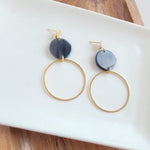 Sadie Earrings - Black - p3 Boutique