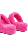 SMOOTHIE FUR SLIP - ON FLATS - p3 Boutique