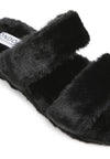 SMOOTHIE FUR SLIP - ON FLATS - p3 Boutique