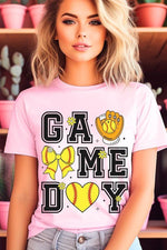 Softball Game Day Graphic Tee - p3 Boutique