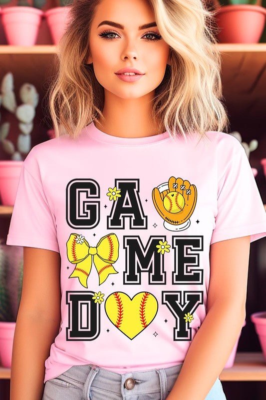 Softball Game Day Graphic Tee - p3 Boutique