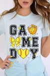 Softball Game Day Graphic Tee - p3 Boutique