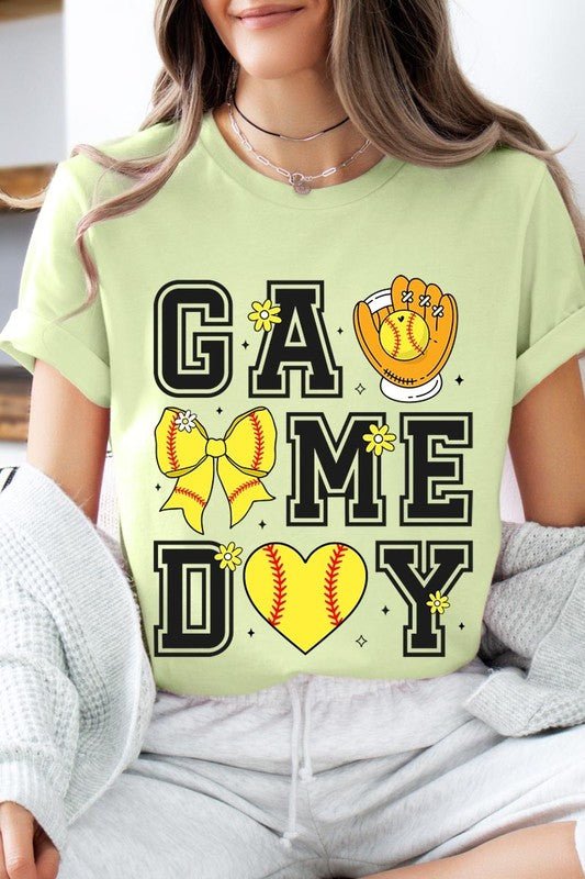 Softball Game Day Graphic Tee - p3 Boutique