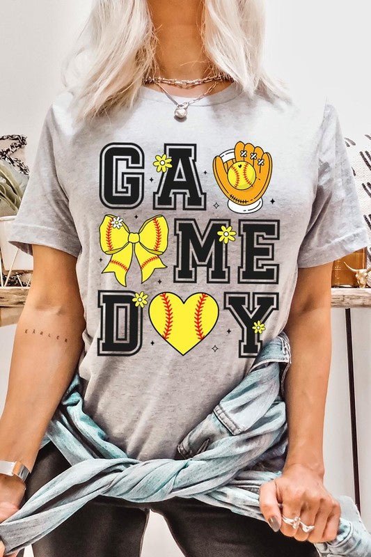 Softball Game Day Graphic Tee - p3 Boutique