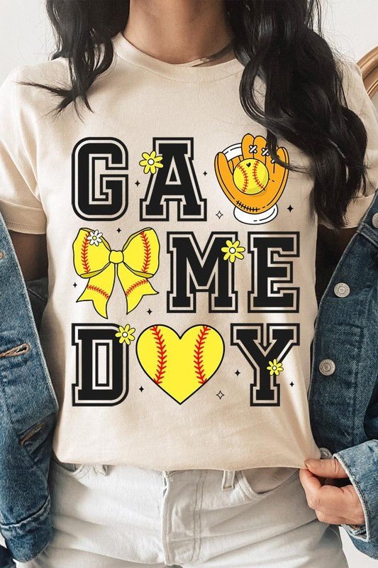 Softball Game Day Graphic Tee - p3 Boutique