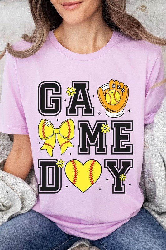 Softball Game Day Graphic Tee - p3 Boutique