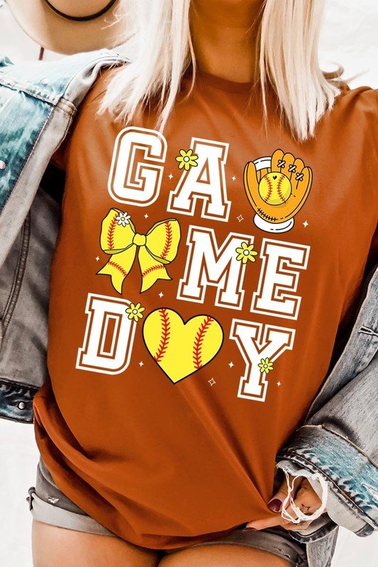 Softball Game Day Graphic Tee - p3 Boutique