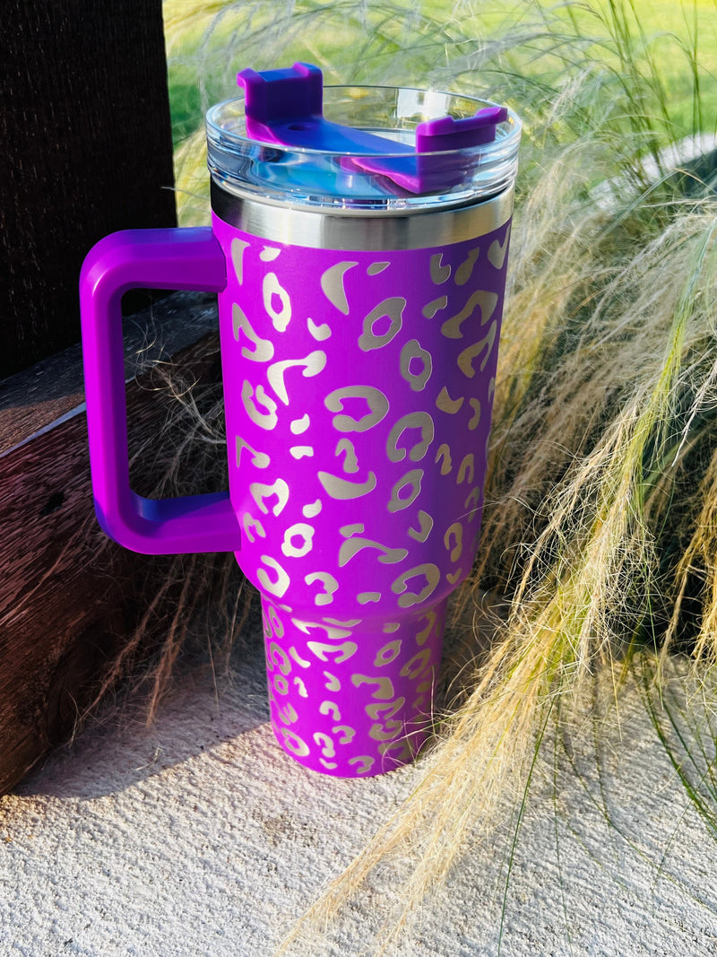 Stainless Steel Purple Tumbler p3 Boutique