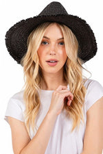 Starfish Charm Hatband Straw Sun Hat - p3 Boutique
