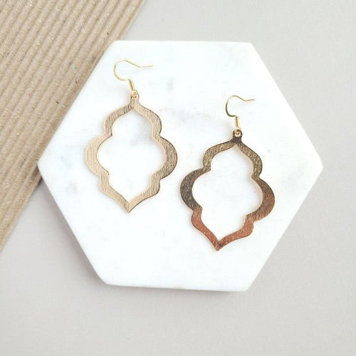 Talia Earrings - Gold - p3 Boutique