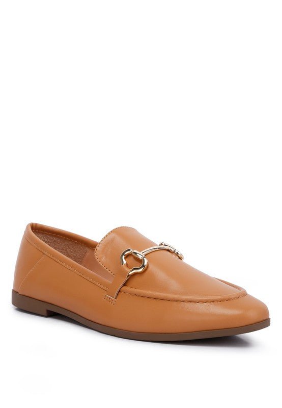 Talula Horsebit Embellished Faux Leather Loafers - p3 Boutique