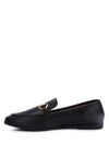 Talula Horsebit Embellished Faux Leather Loafers - p3 Boutique