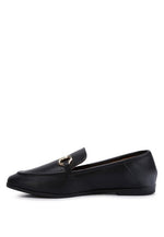 Talula Horsebit Embellished Faux Leather Loafers - p3 Boutique