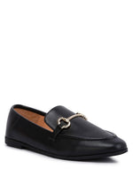 Talula Horsebit Embellished Faux Leather Loafers - p3 Boutique