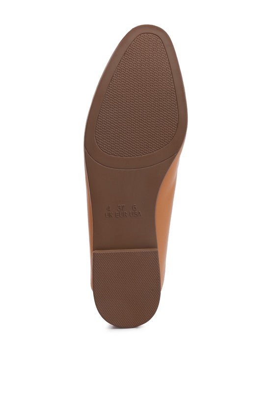 Talula Horsebit Embellished Faux Leather Loafers - p3 Boutique