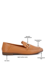 Talula Horsebit Embellished Faux Leather Loafers - p3 Boutique