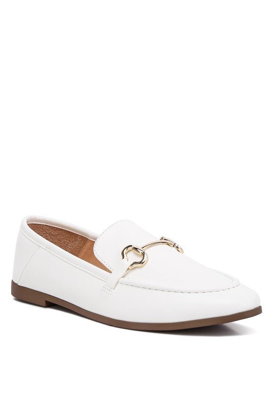 Talula Horsebit Embellished Faux Leather Loafers - p3 Boutique
