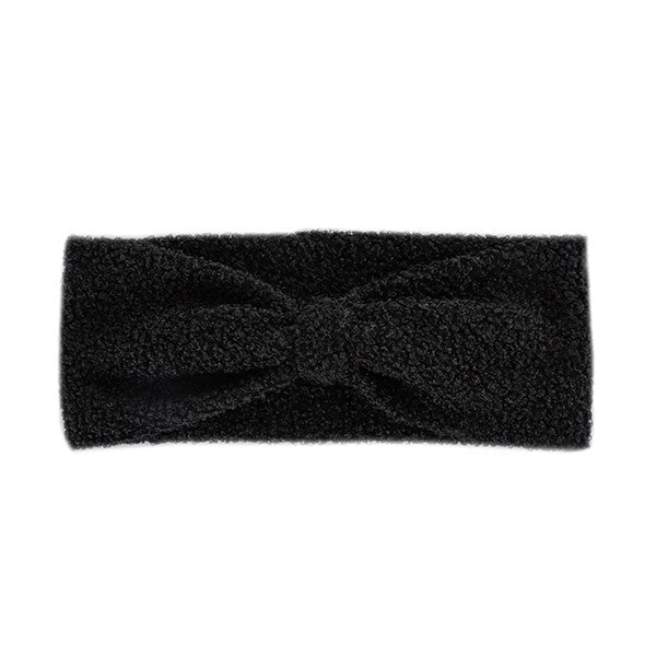 TEDDY BEAR KNIT HEADBAND - p3 Boutique